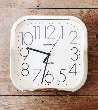 Vintage Spartus Kitchen Clock