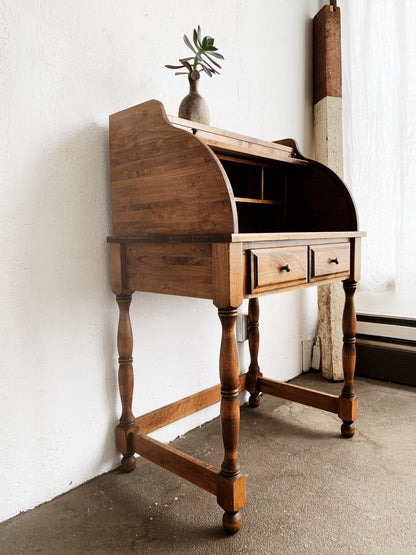 Vintage Oak Writing Desk