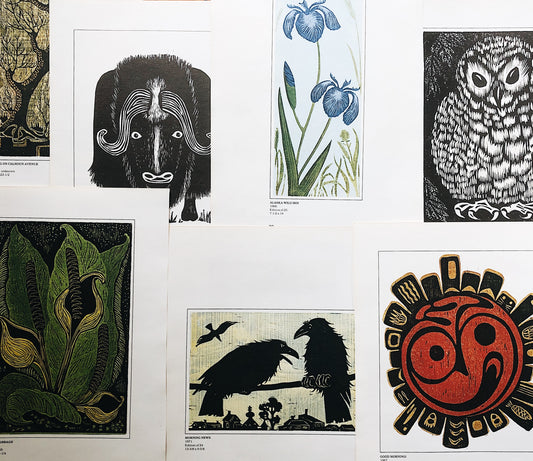 Vintage Dale De Ormond Block Print