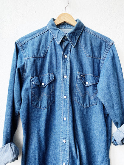 Wrangler Cotton Pearl Snap Shirt