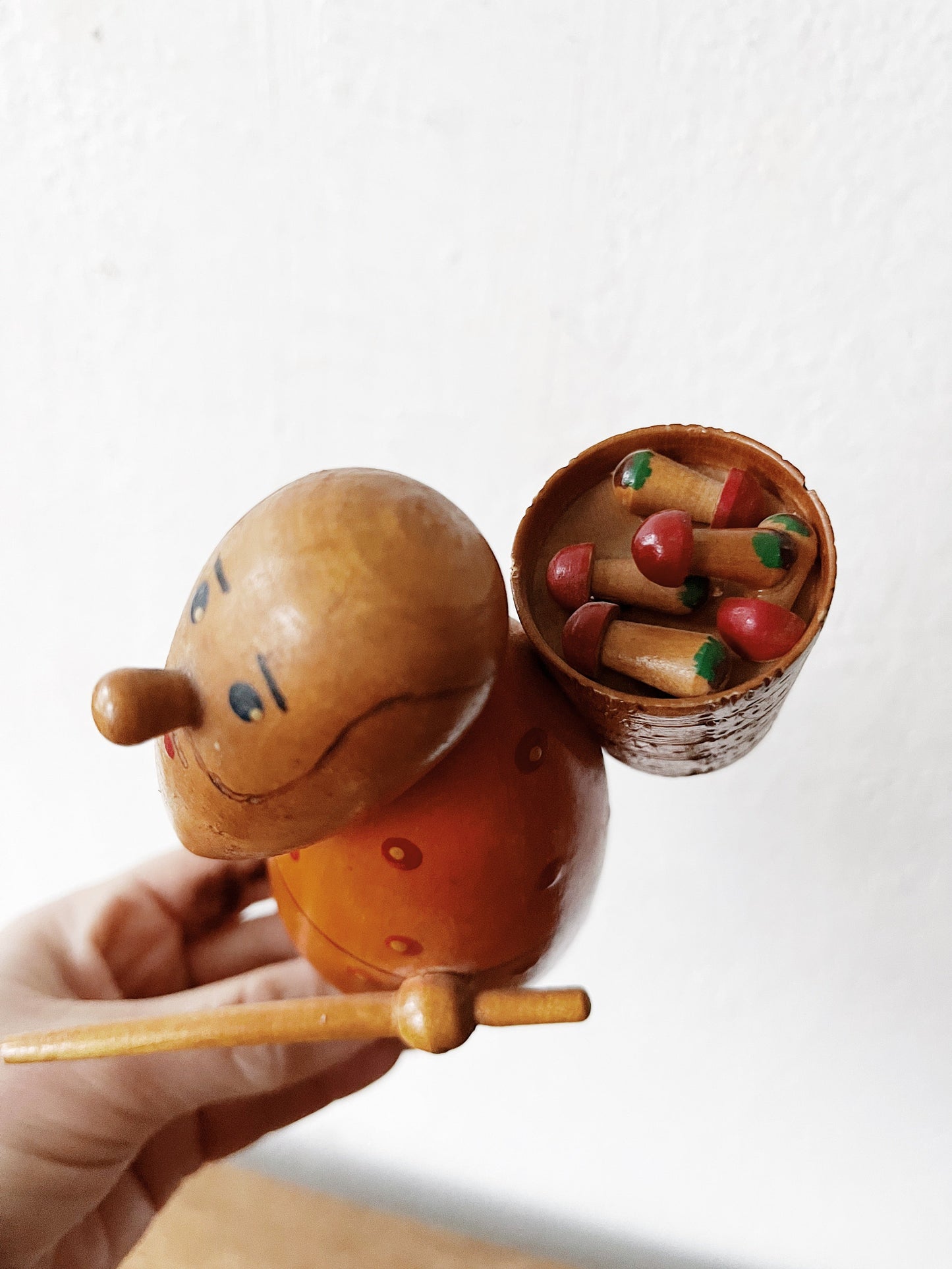 Vintage Russian Folk Mushroomer