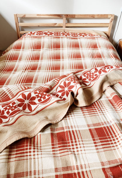 Vintage Double Length Beacon Camp Blanket