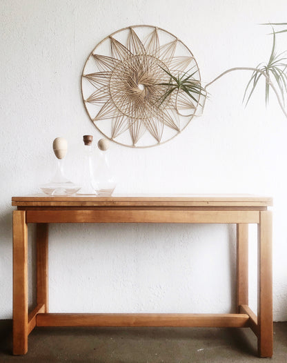 Vintage Expanding Parsons Table