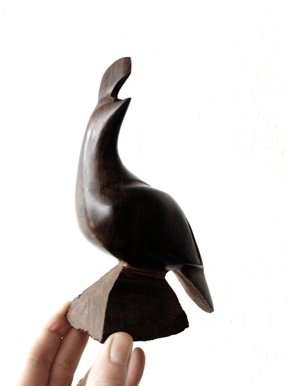 Carved Ironwood Quail
