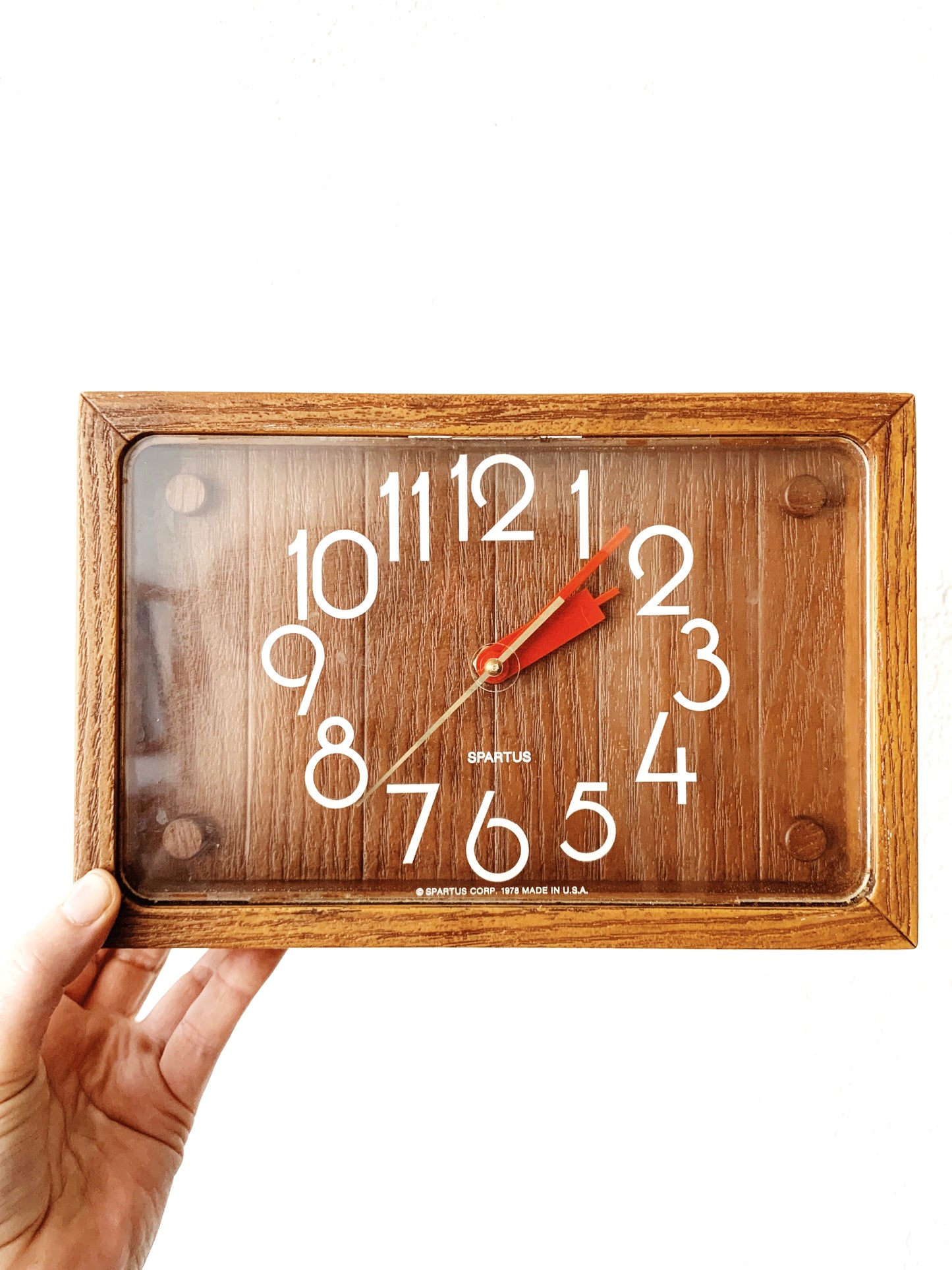 1970’s Spartus Wall Clock