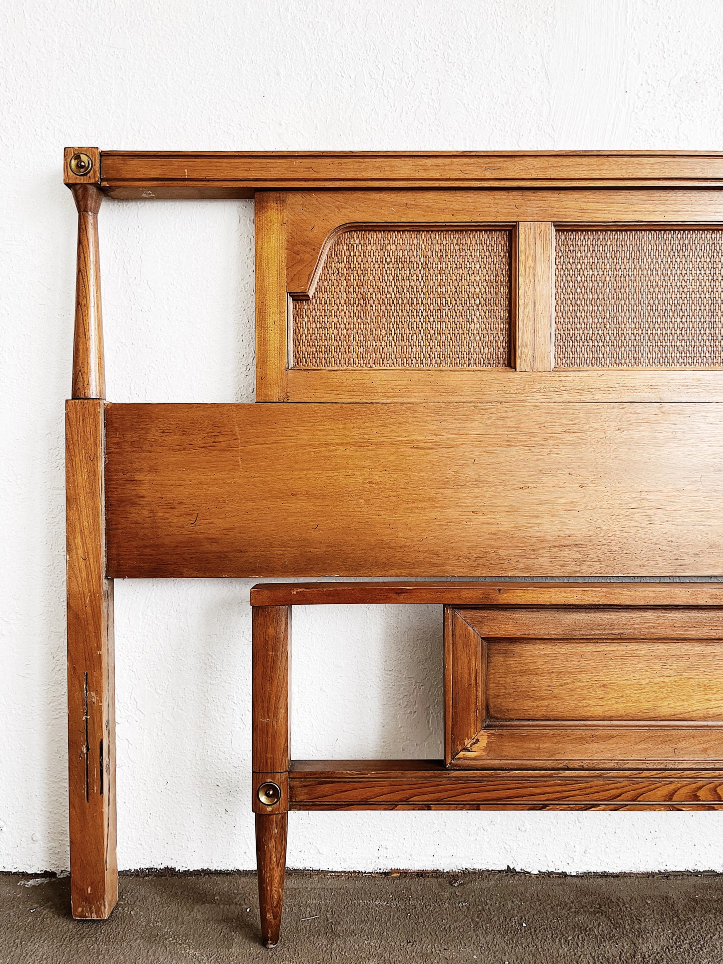 Mid Century Full Size Bed Frame