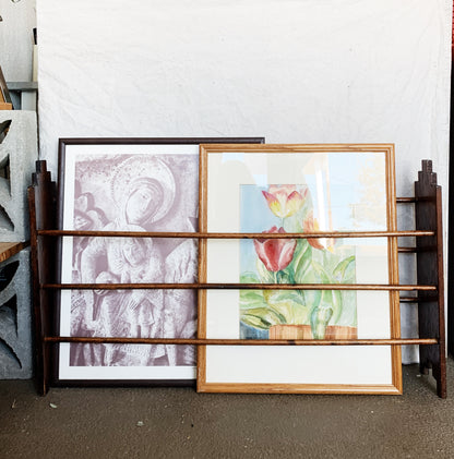 Primitive Wood Drying Rack