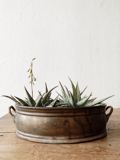 Vintage Brass Pot