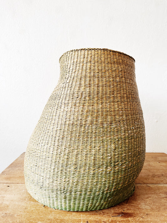 Tall Handwoven Basket