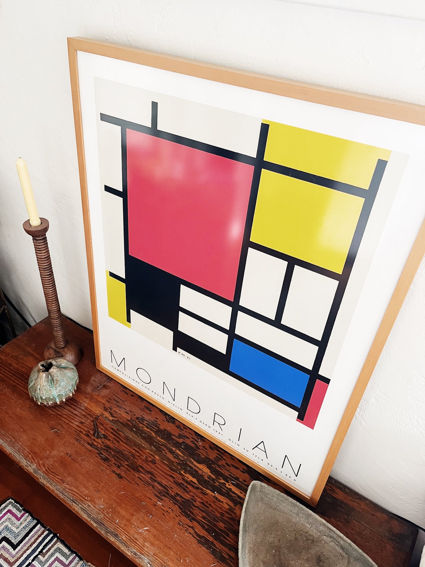 Vintage Mondrian Serigraph
