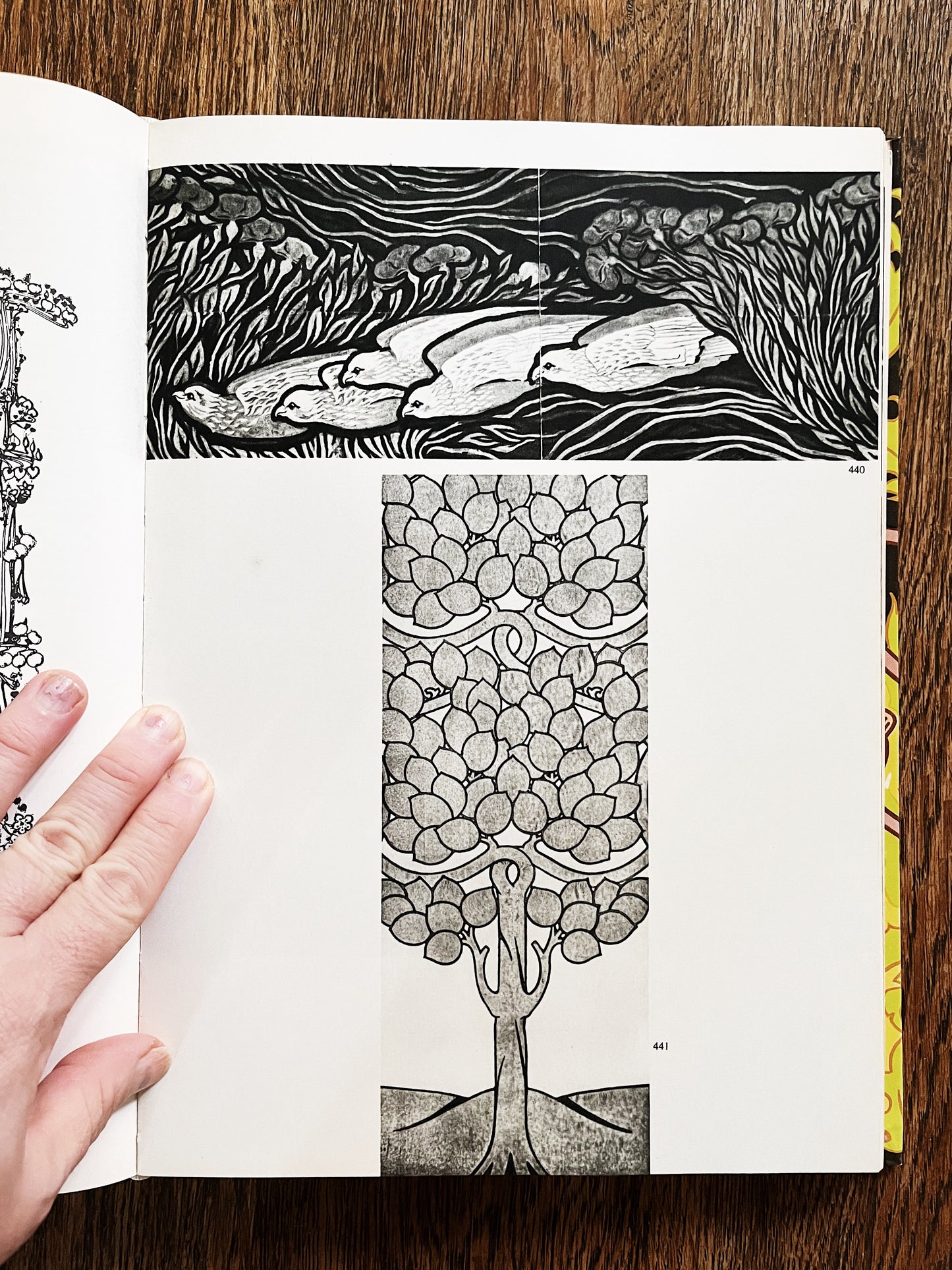 Vintage Flowering of Art Nouveau Book