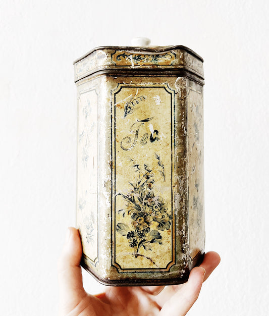 Antique Tea Tin
