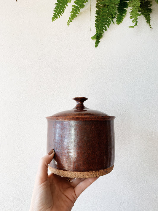 Vintage Lidded Stoneware