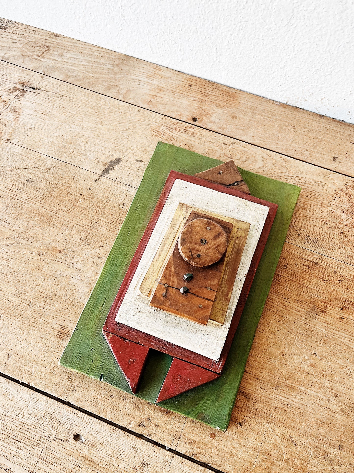 Handmade Folk Art Assemblage