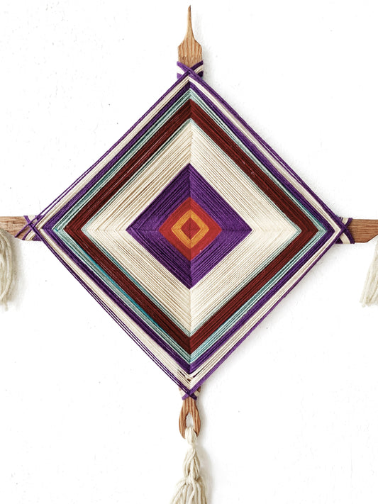 Vintage Larger Sized Fiber Art