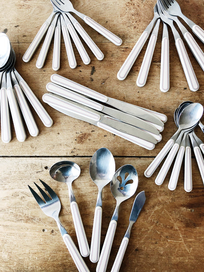 Vintage Flatware and Serving Set