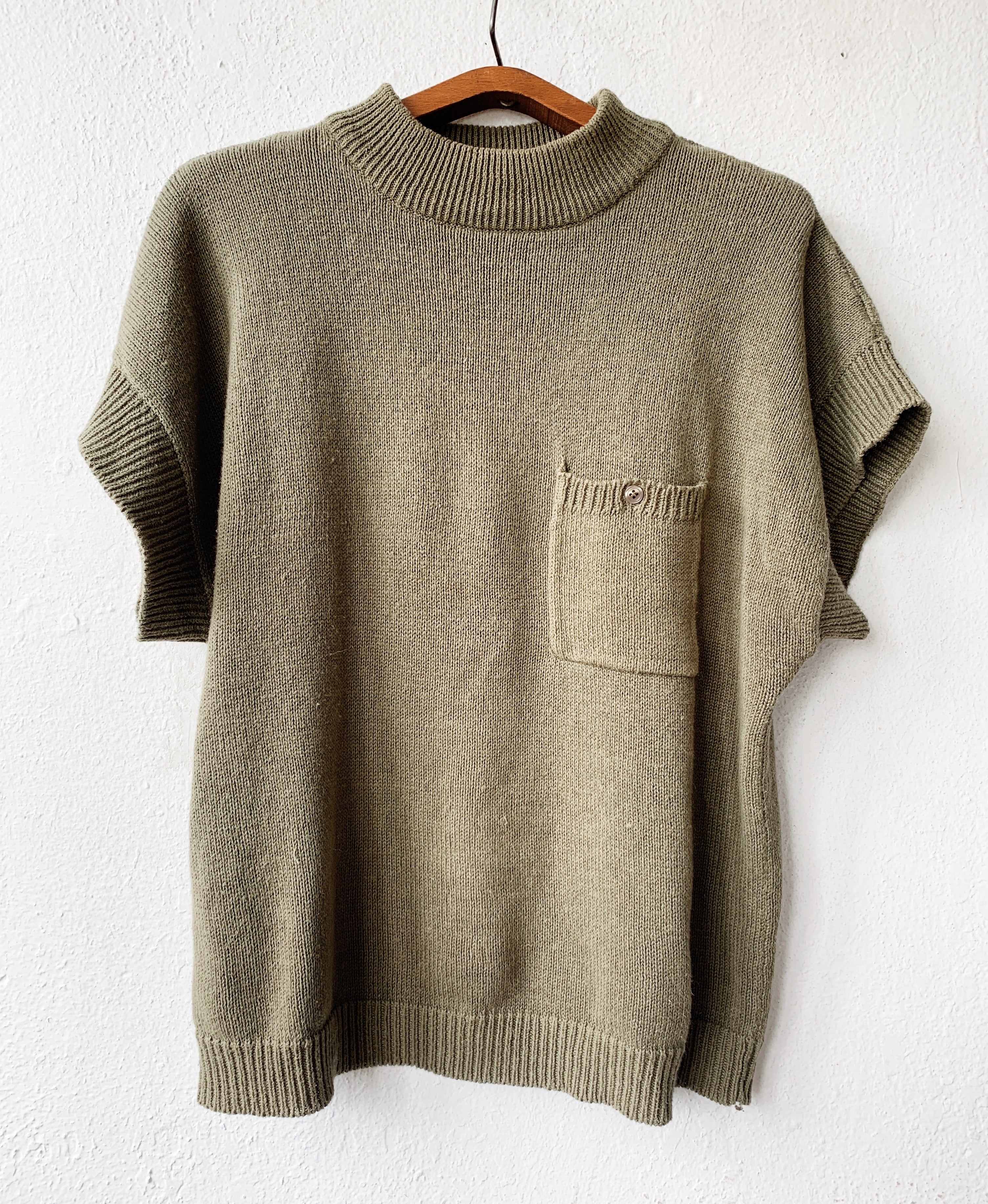 トップス vintage ramie cotton henry neck sweater Vintage Cotton/Ramie Sweater – Maven Collective