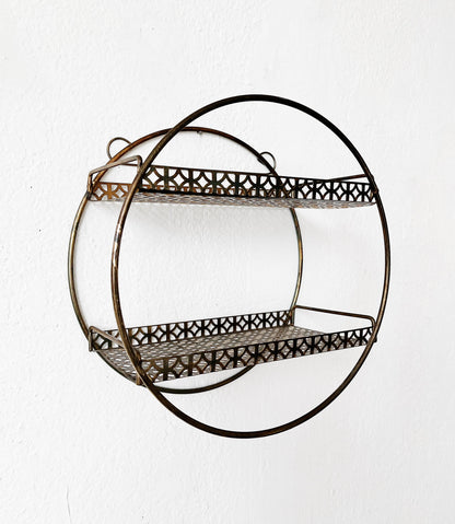 Mid Century Circular Shelf