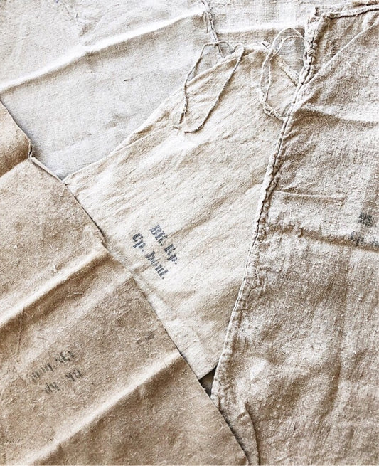 Oversized Antique Hemp Grain Sack