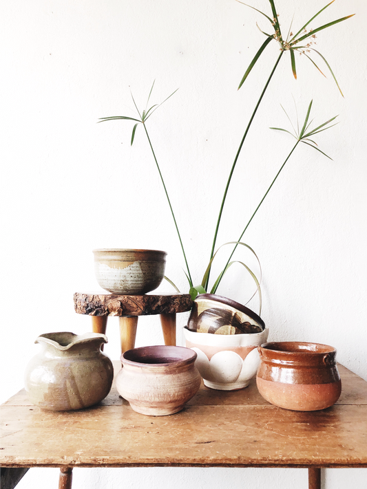 Vintage Pottery Planter