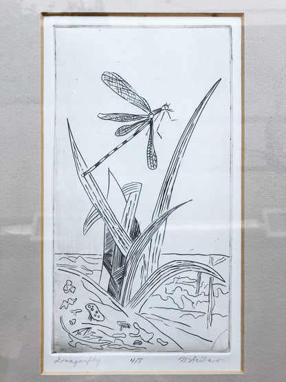 Original Dragonfly Engraving