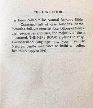 The Herb Book c1974
