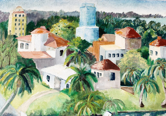 Vintage Miami Painting