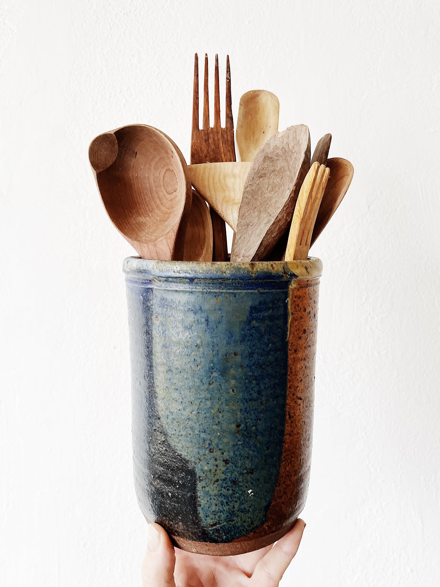 Handmade Vintage Ceramic Crock