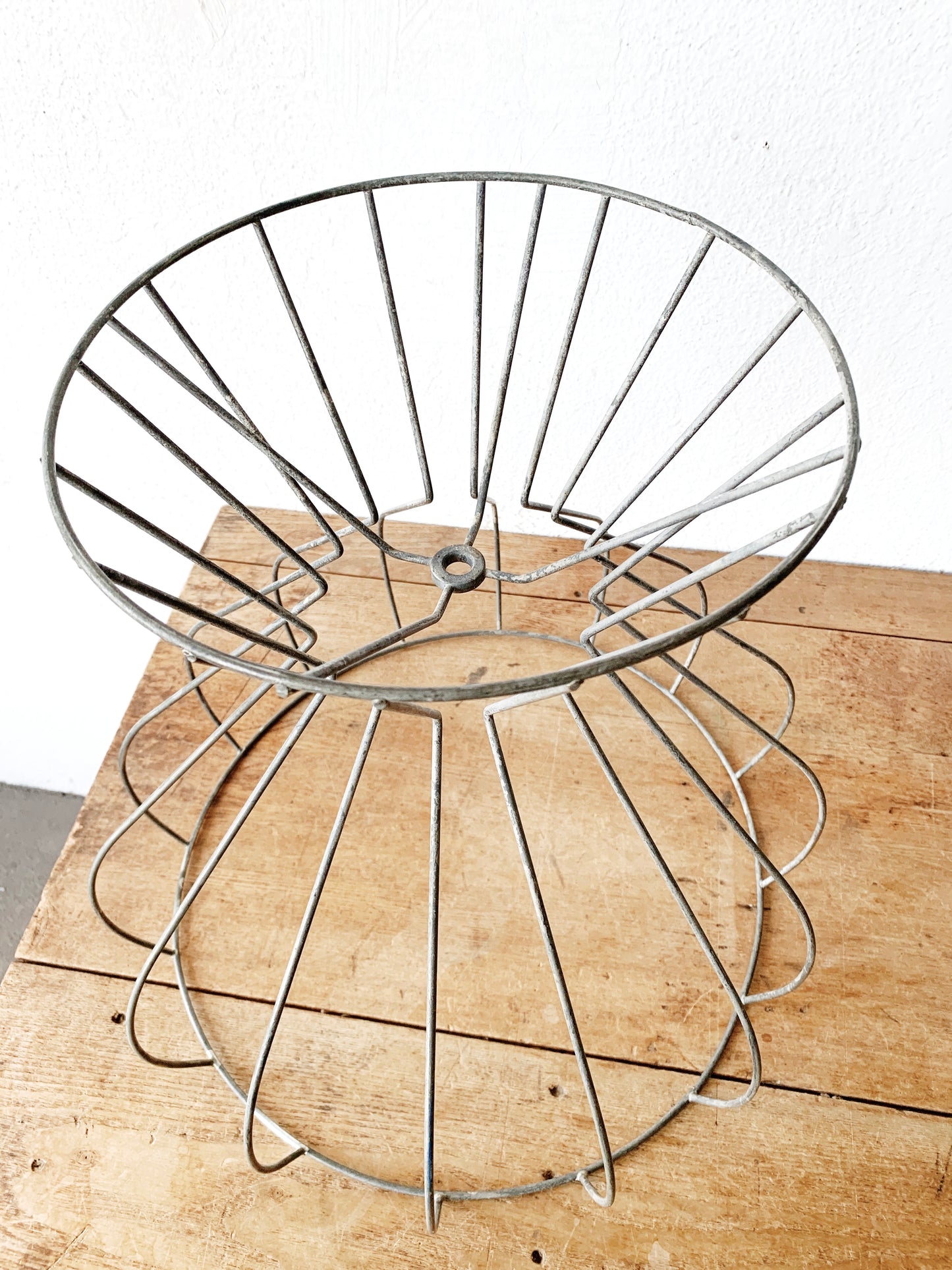 Vintage Wire Shade or Basket