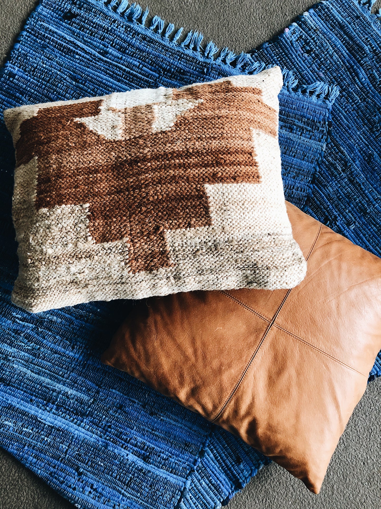 Vintage Peruvian Wool Pillow
