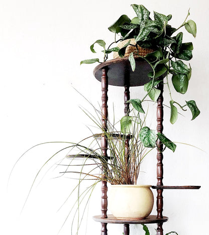 Vintage Spindled Plant Stand
