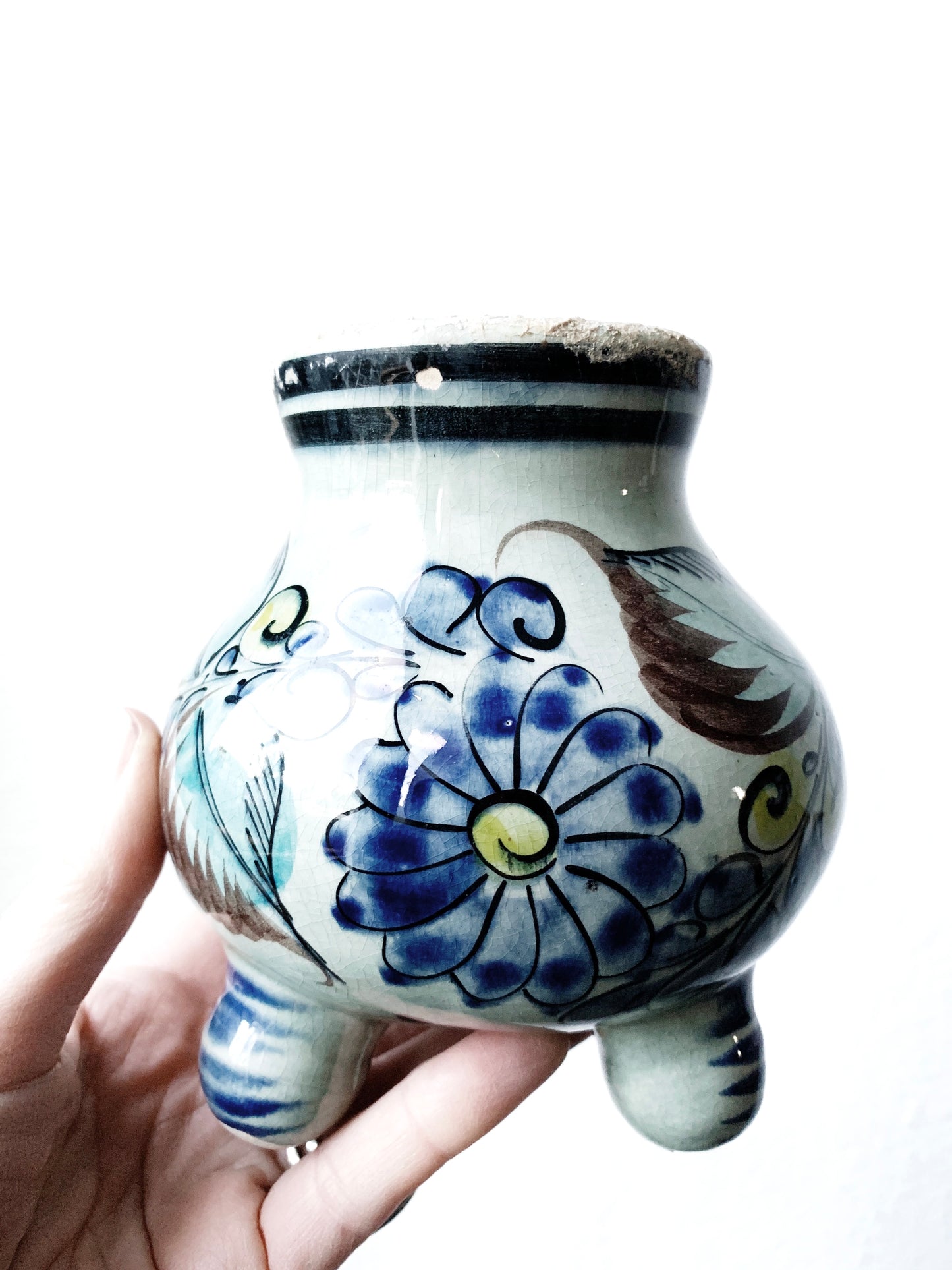 Vintage Tonala Pottery Vessel