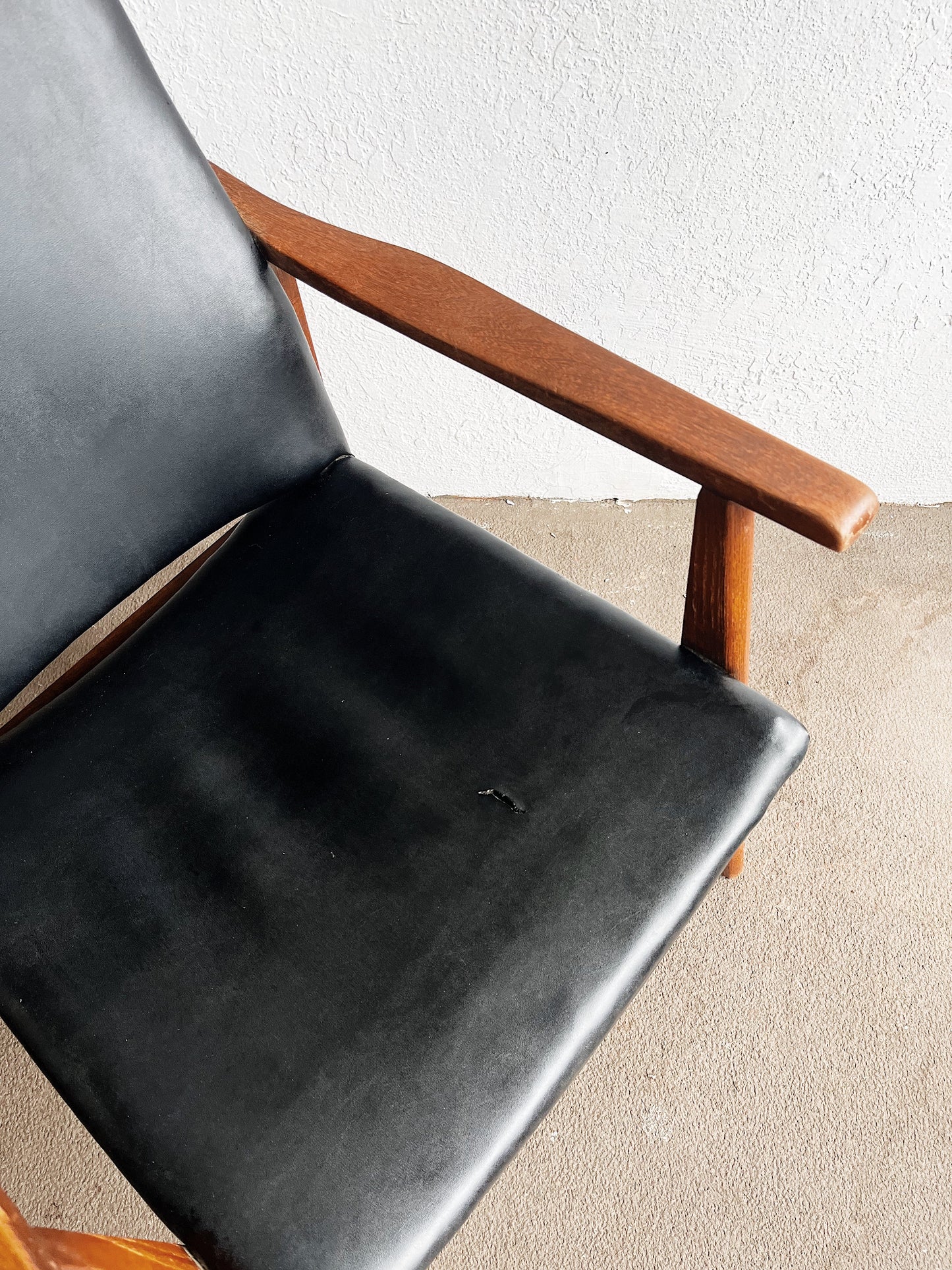 RESERVED Mid Century Lounge Chair