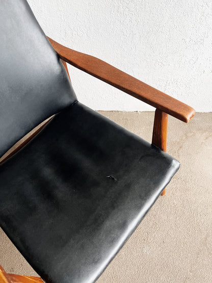 RESERVED Mid Century Lounge Chair