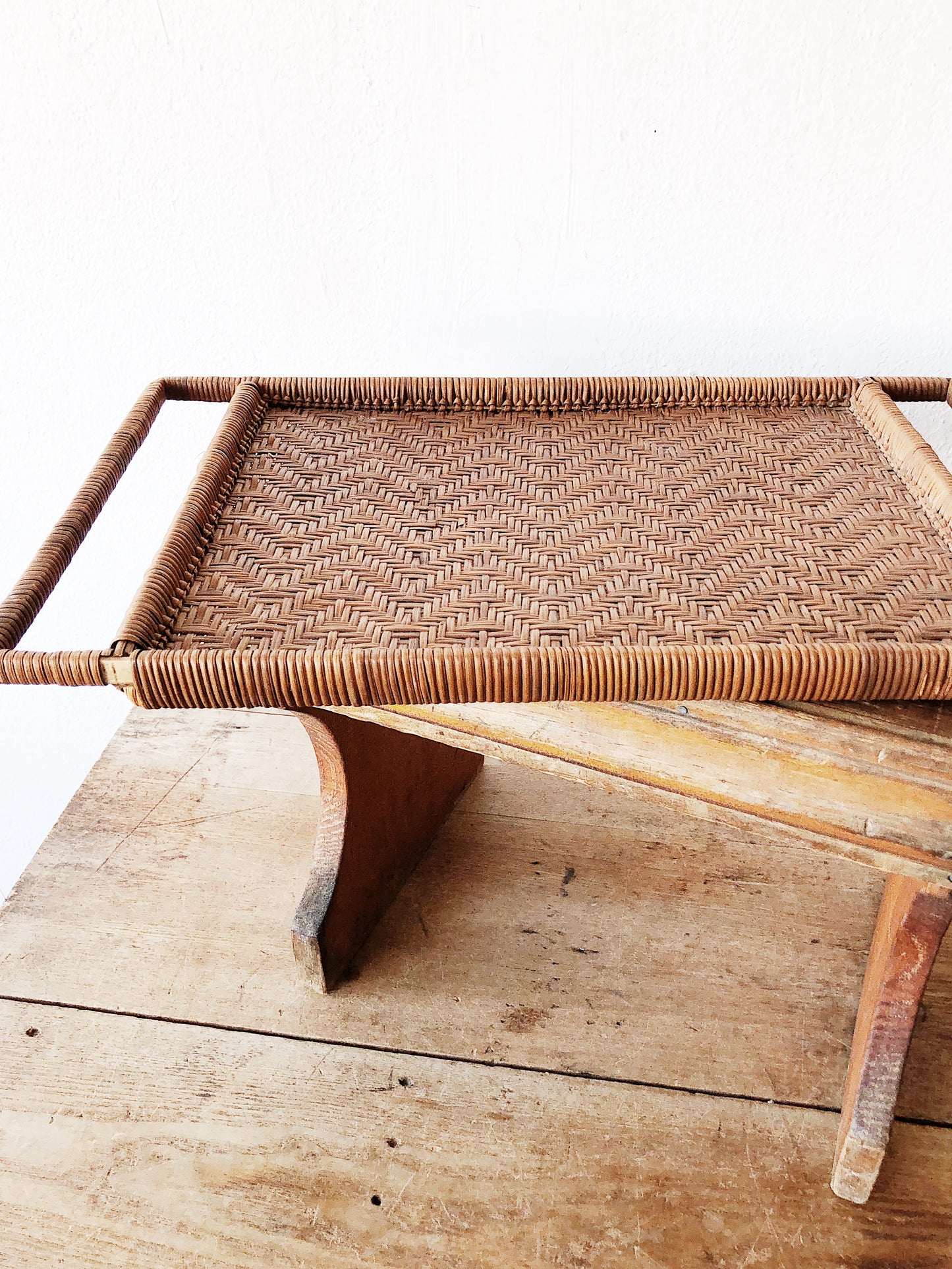Vintage Woven Tray