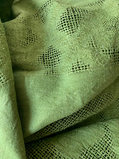 Vintage Linen Tablecloth