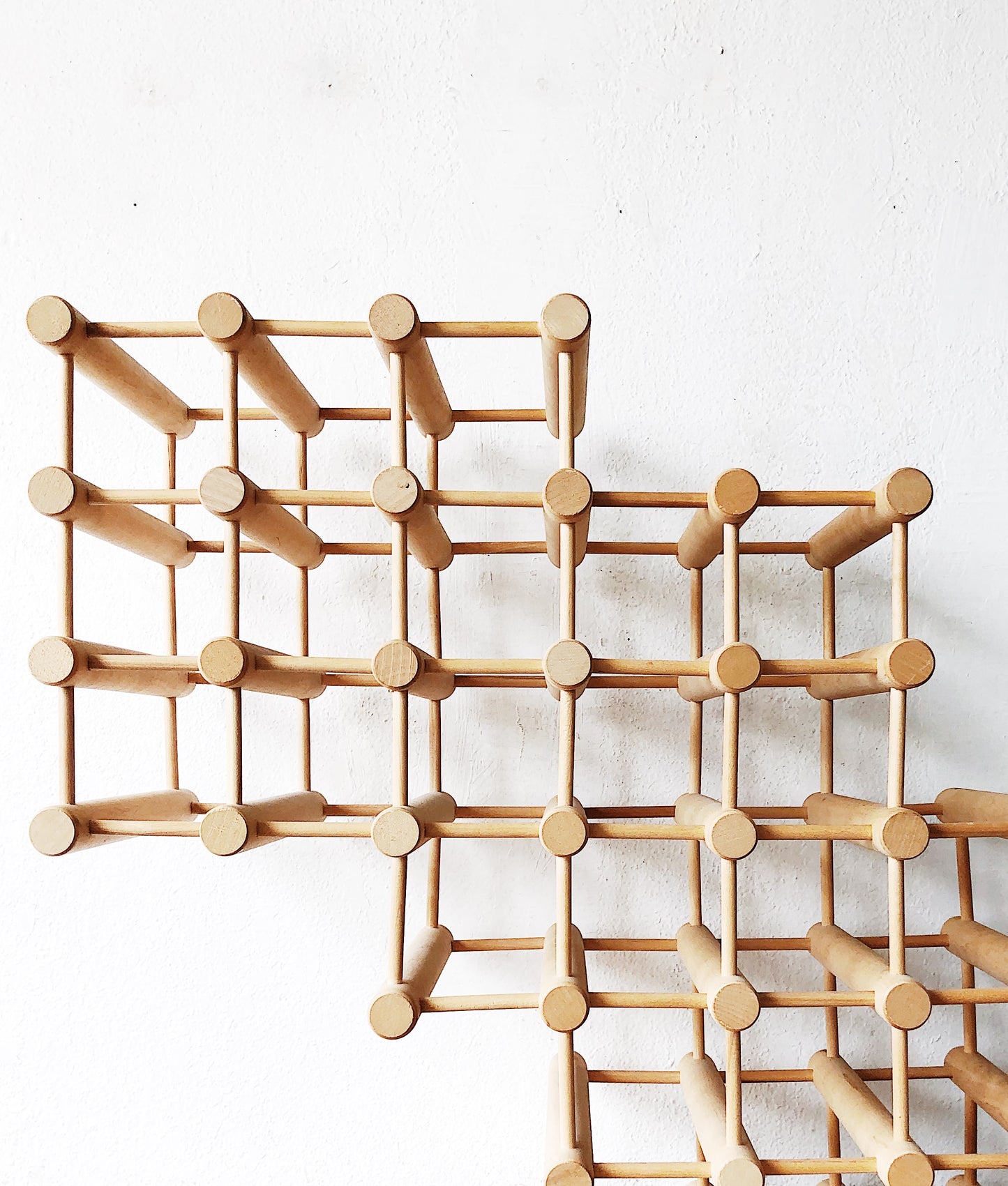 Oversized 1970s Wine Rack