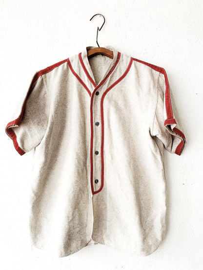Vintage Wool Flannel Button Up