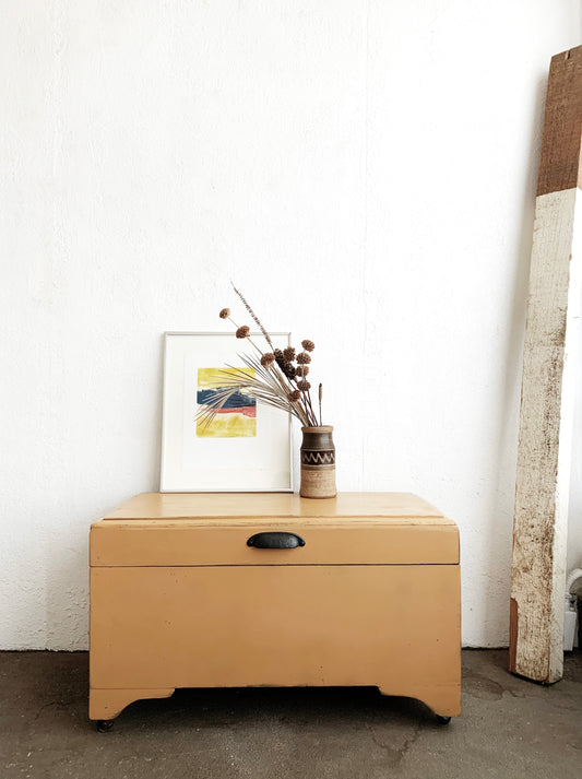 Vintage Wood Trunk