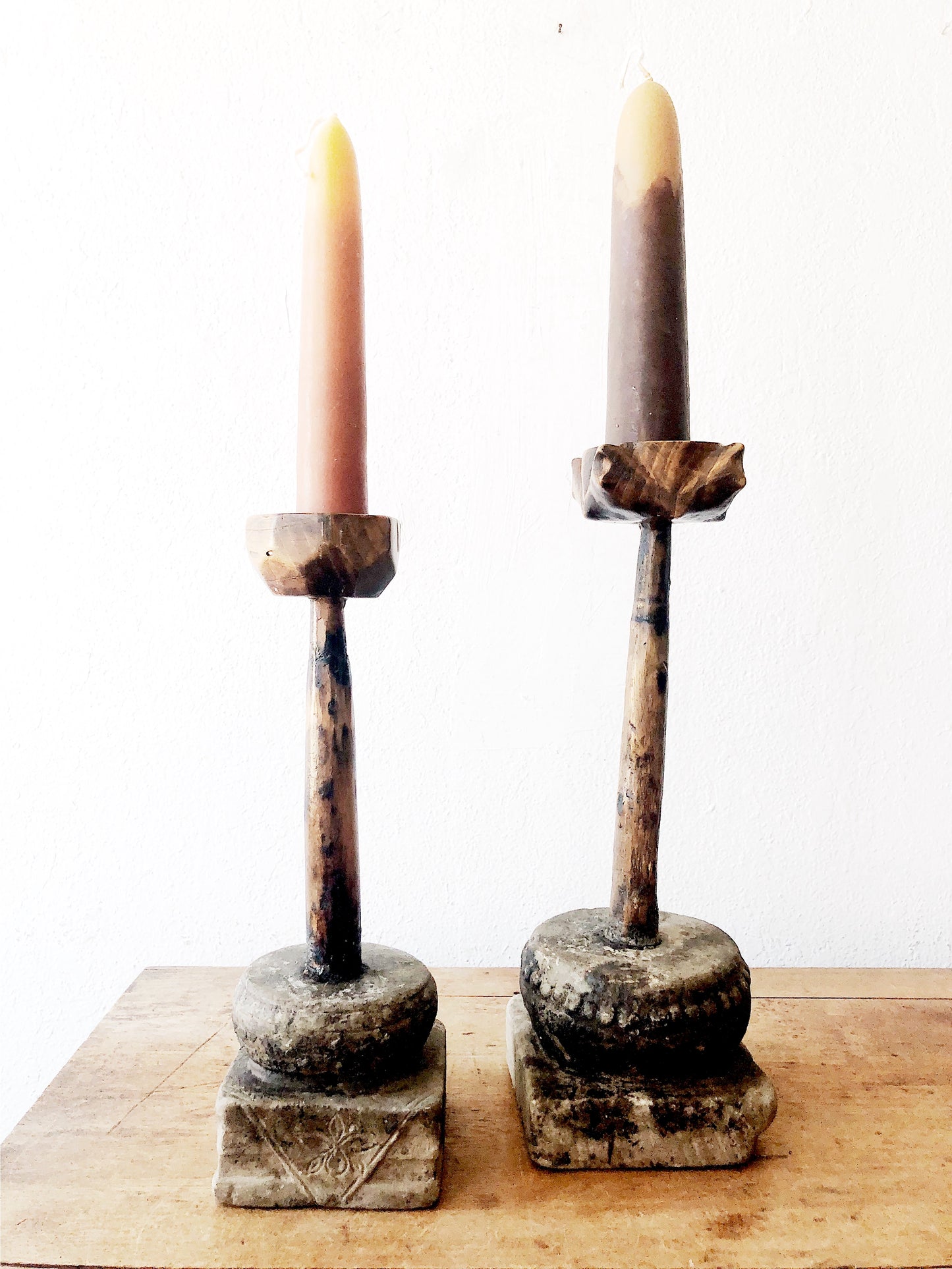 Brutalist Style Candleholder
