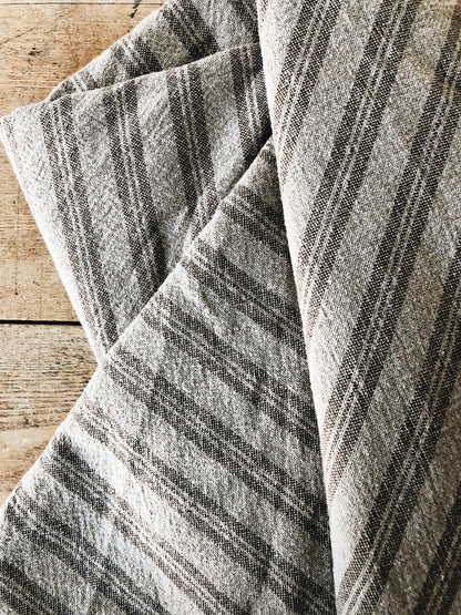 Family Heirloom Weavers Striped Coverlet / Blanket