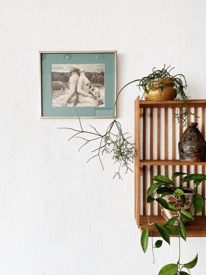 Vintage Slatted Shelf