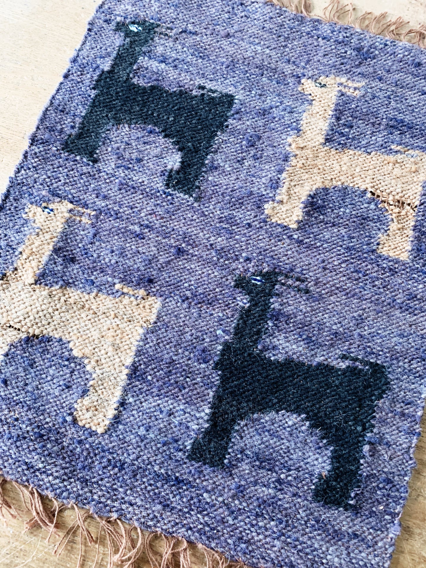 Vintage Llama Weaving