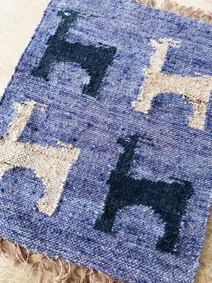 Vintage Llama Weaving