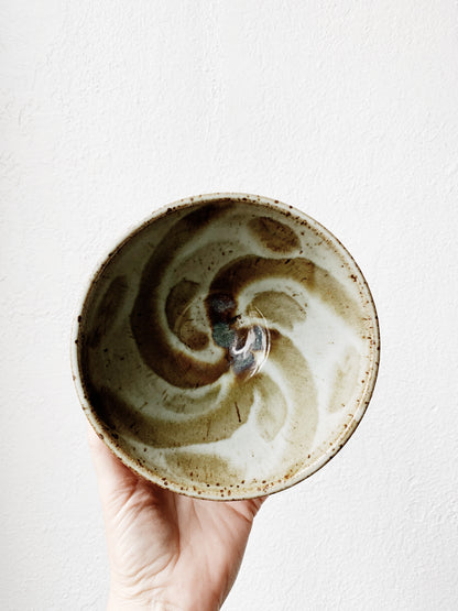 Deep Handmade Pottery Bowl