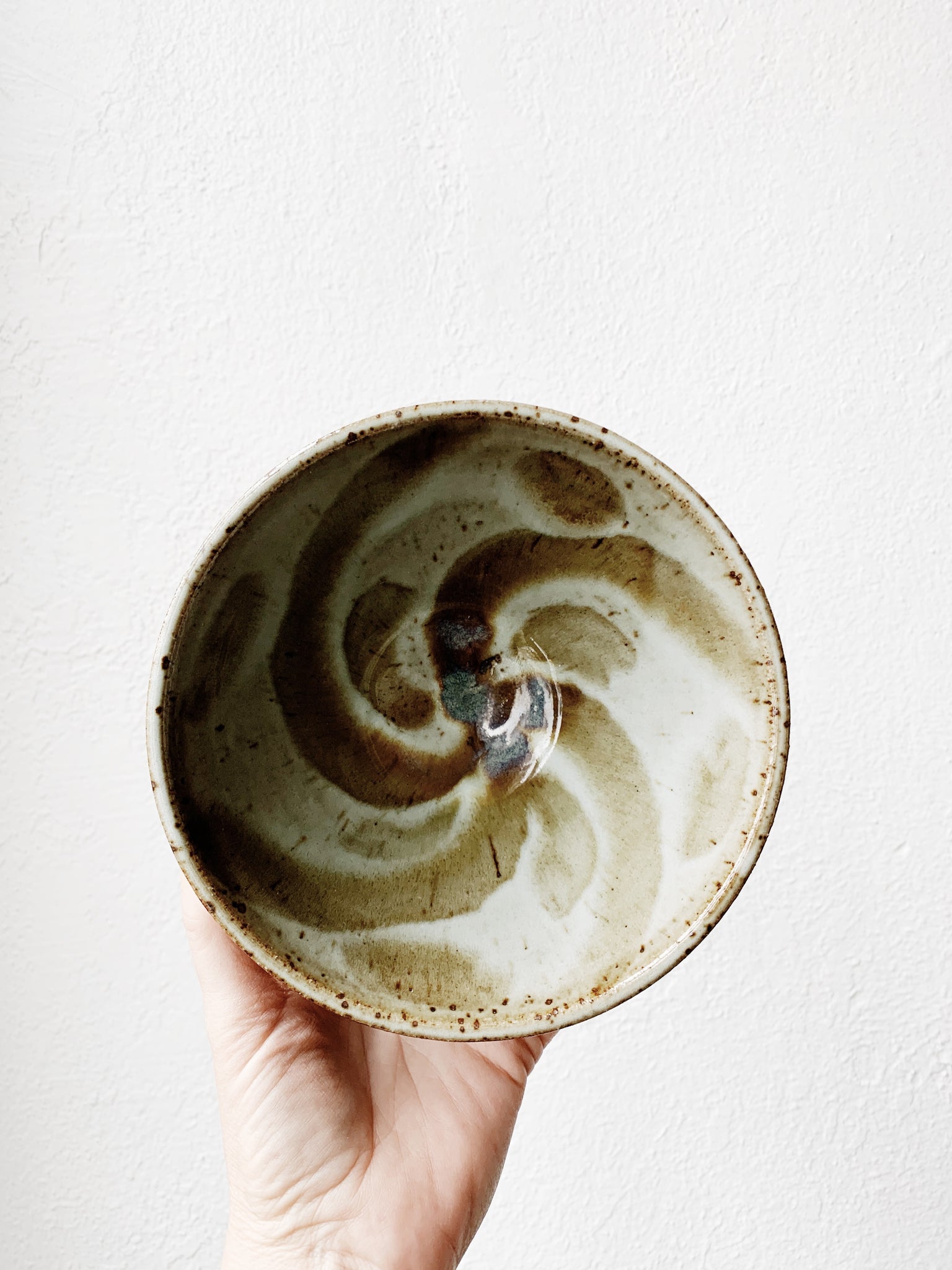 Deep Handmade Pottery Bowl