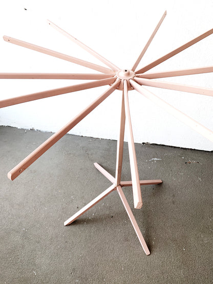Vintage Collapsible Wood Drying Rack