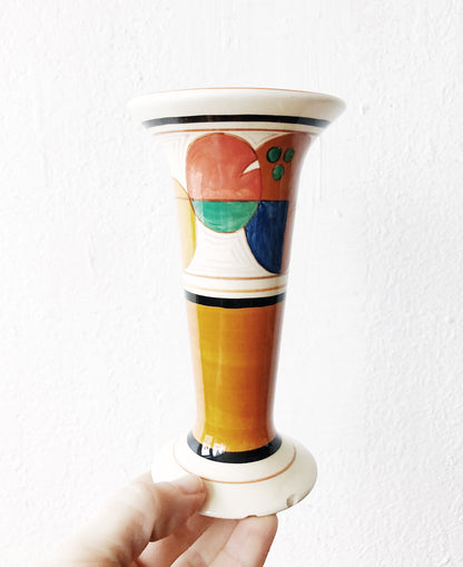 Clarice Cliff Art Deco Style Vase