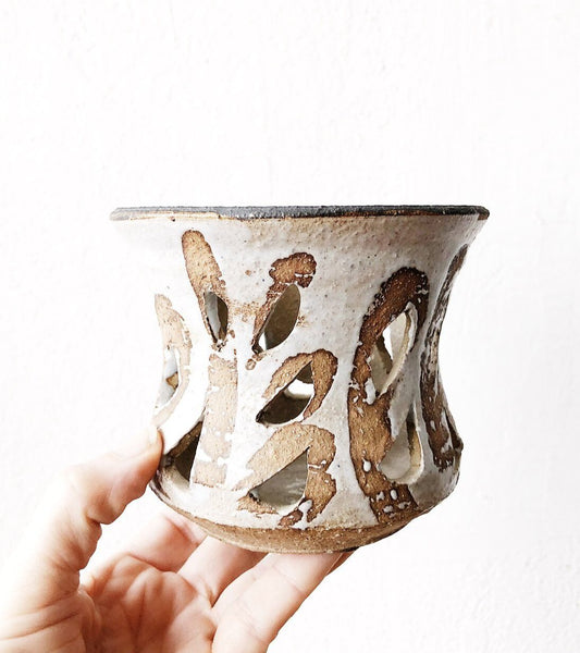 Vintage Ceramic Luminary