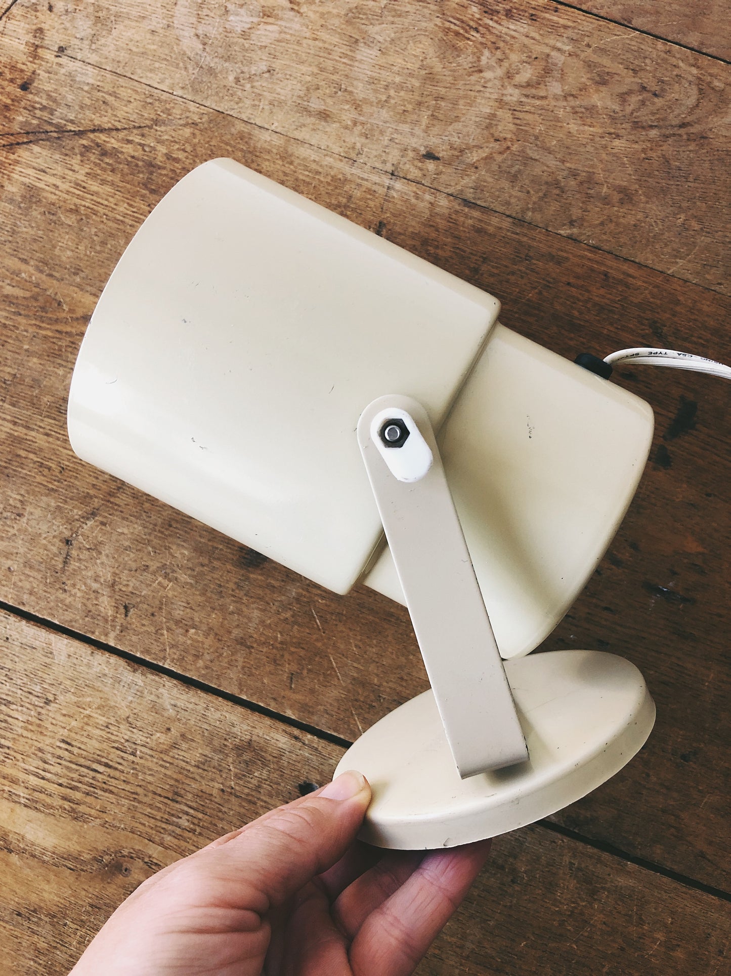 Vintage 70s Wall Mount Spot Light